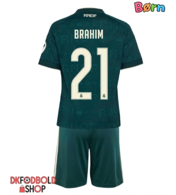 Real Madrid Brahim Diaz #21 Udebanesæt Børn 2026-27 Kort ærmer (+ korte bukser)